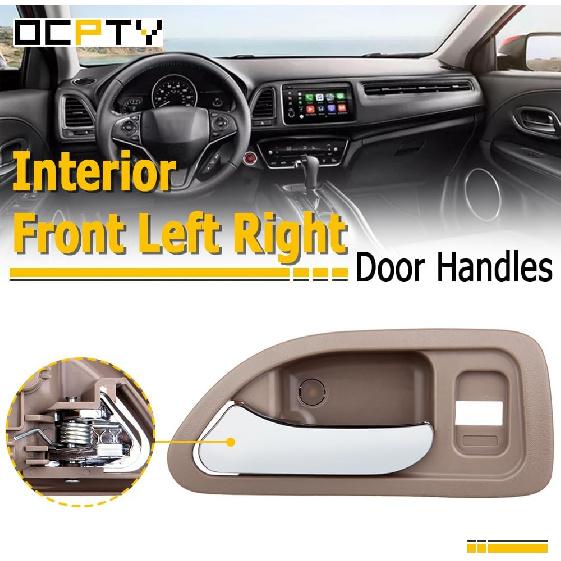 OCPTY Door Handle Interior Front Driver Passenger Side Replacement fit 1994-1997 for Honda for Accord Inside Door Handle Beige