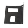 Central Control Gear Shift Panel Frame Carbon Fiber Gear Shift Panel Cover Trim Replacement for Subaru BRZ Glossy