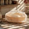 Kitchen Tools for Bread Making Non-woven Banneton Proofing Basket Liners, Disposable Stretchable Fermentation Covers, Fabric Liners Non Stick