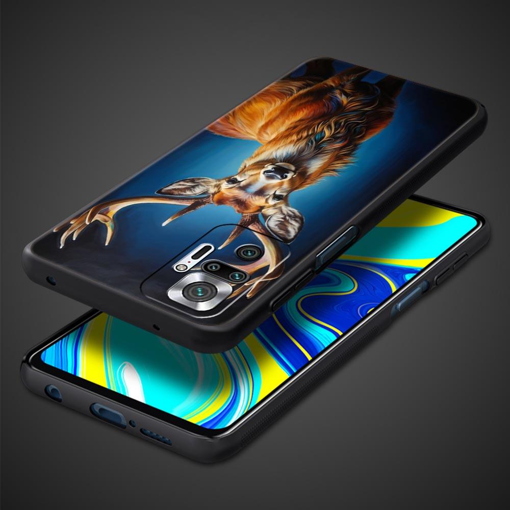 Deer Lichee Pattern Phone Case Cover for Redmi 14C 10C Note 15 14 13 12 10 11 K40 Pro Plus 5G Soft TPU Shockproof Shell Fundas