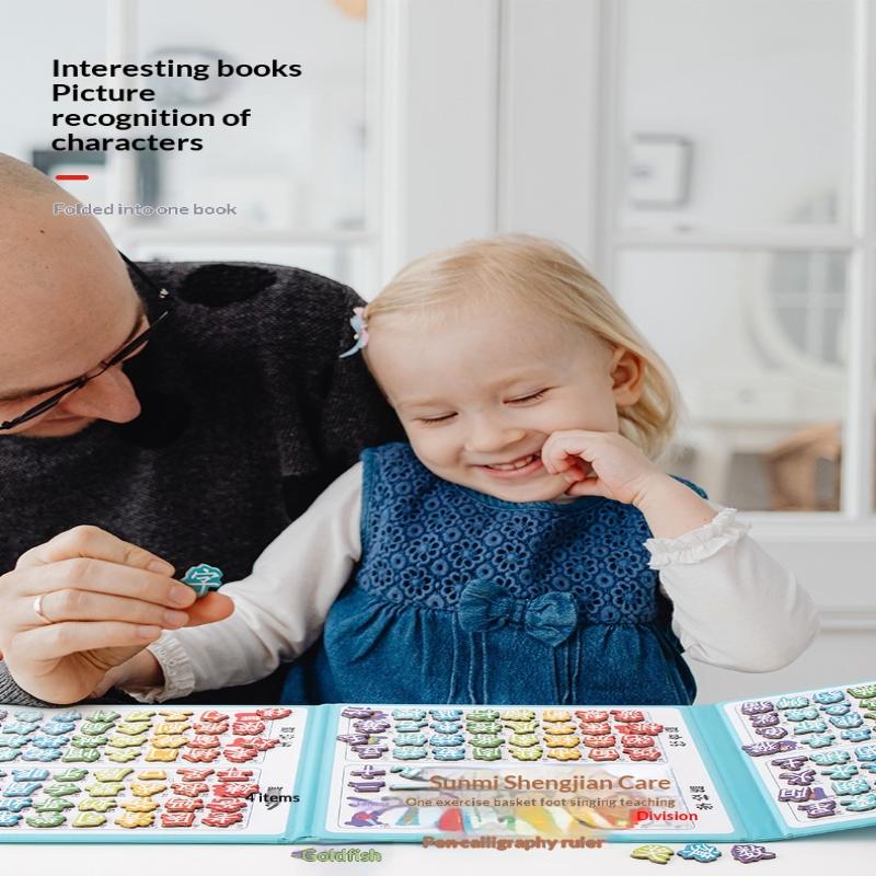 Cute Cartoon Magnetic Sticker Book For Kids - Reusable Puzzle Book Early Education Advanced Baby Toy Gift For Child Age 2-4 Gift