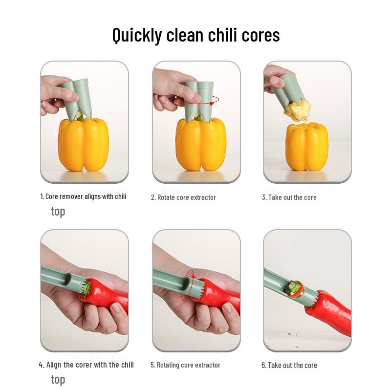Chili and Pepper Core Remover - Kitchen Bestseller Gadget