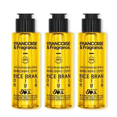 Franceoise Rice Bran Oil 100ml 1+1+1, 3 Units