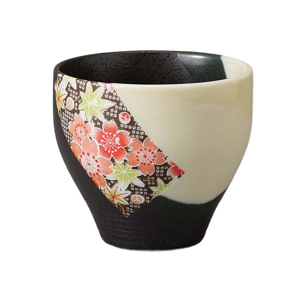 Ippuku X White Yuzen Matcha Mino Made In Japan Ale-net Bowl, Teacup, 9.8 8.6 Cm, 360cc, Café Bowl, Bowl, Ware,