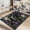1pc Butterflies Moon Carpet Anti Slip Polyester Floor Mat for office.Bedroom