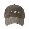 Fashion Wave Turtle Baseball Caps Breathable Sun Protection Sunscreen Hats Casual Vintage Distressed Faded Cap Outdoor Sports