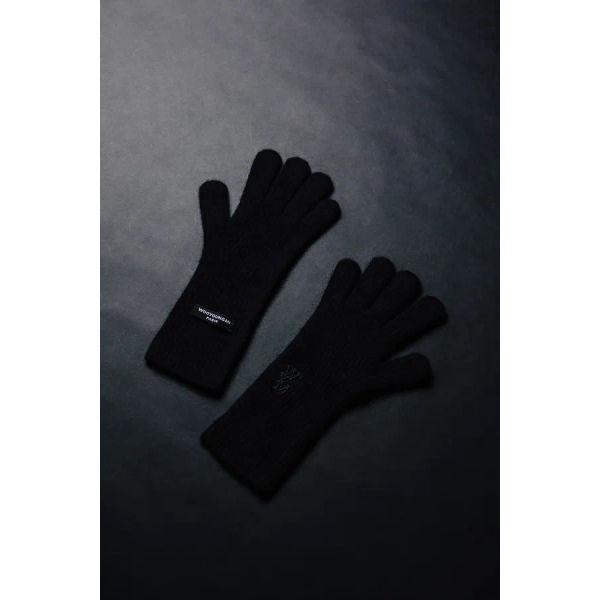 [wooyoungmi] Black Cashmere Gloves W243GV01201B ONE SIZE