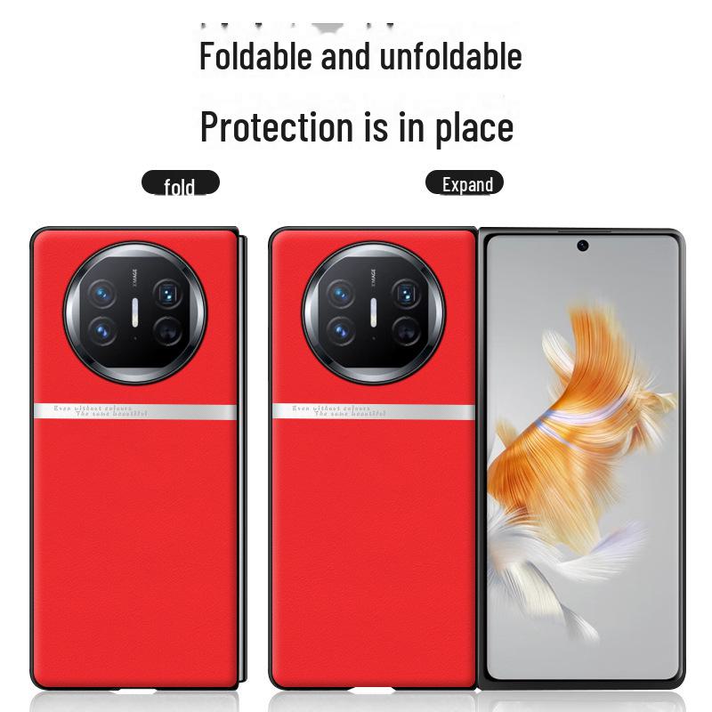 Huawei Mate X3 Liquid Leather Protective Case - Anti-Fall & Anti-Fouling - One Piece - Ships Worldwide