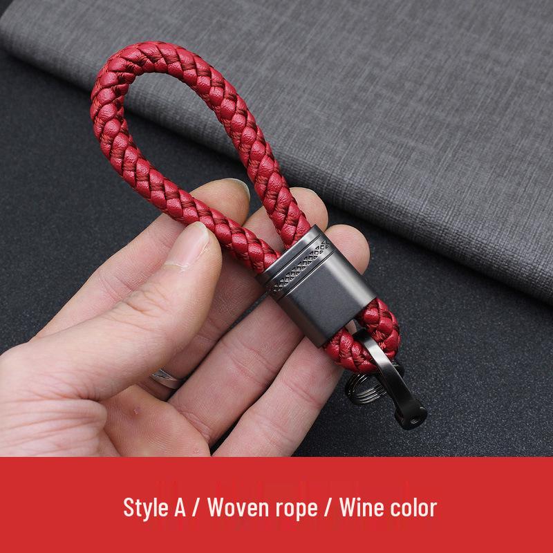Woven Rope Keychain: Creative, Cute, Unisex Car Key Hanger