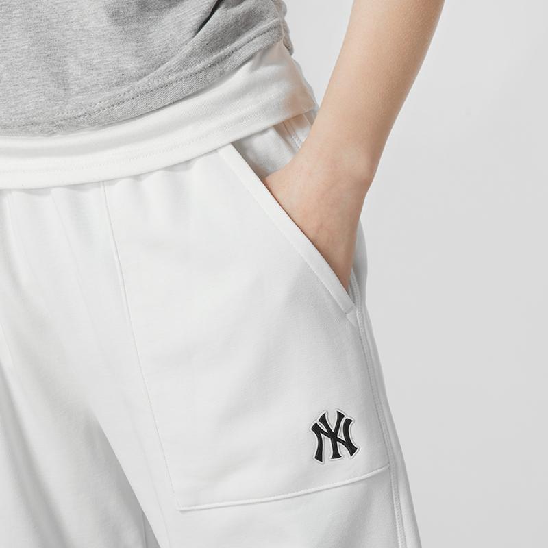 New MLB New York Yankees Casual Pants Unisex Ivory 3APTB0351-50IVS