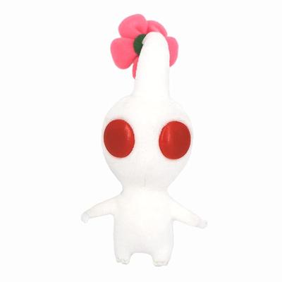 Jucărie de pluș Sanei Boeki Pikmin ALL STAR COLLECTION, Pikmin alb, L7 x A6,5 x Î13,5cm, PK09