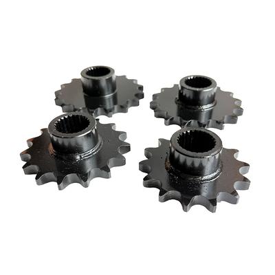 Pignon d'entraînement avant 530 24 dents Engrenage 14T 15T 16T 17T Dents Pour GY6 125cc 150cc 200cc 250cc VTT Go-Kart UTV Buggy Quad Vélo Pièce