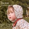 Baby Girls' Floral Corduroy Ear Protection Hat