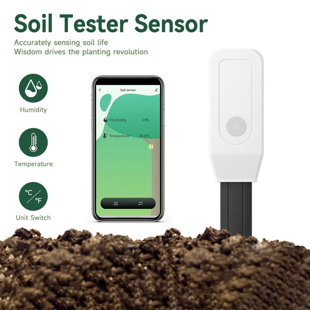 Soil Tester Sensors Accurate Compact Easy to Use Multifunctional Humidity Moisture for