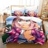 Fashion 3d Printing Anime Laid-Back Camp Bedding Set Single Twin Full Queen King Size Bed Set Adult Kid Bedroom Duvet cover Sets