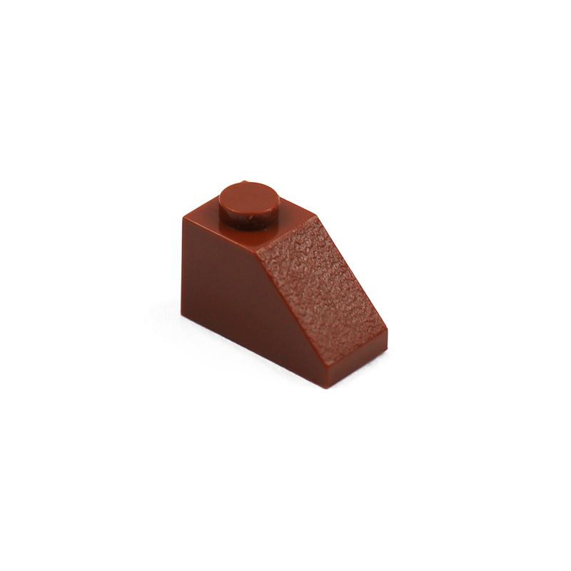 50pcs Roof Tile 1X2 Blocks With Slope 45 MOC Enlighten Building Bricks Sets Accessories Boys Toys Compatible Classic Parts 3040