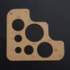 Clear Acrylic Circle Template, Stitching Corner Templates Leather Positioning Tool Round Corner Stitching Ruler Stencil