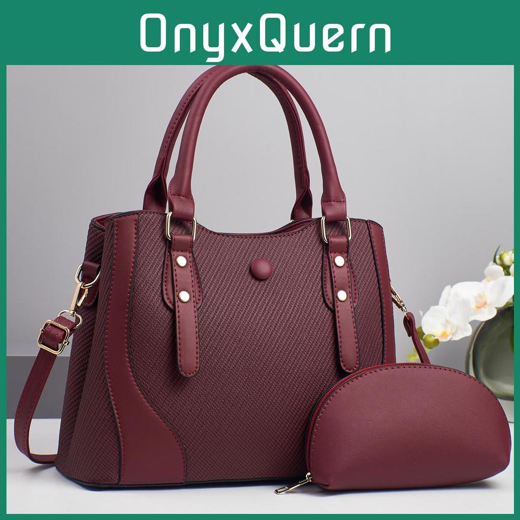 Street Style Fashion Big Shoulder Bag With Inner Pockets For Casual Outings
