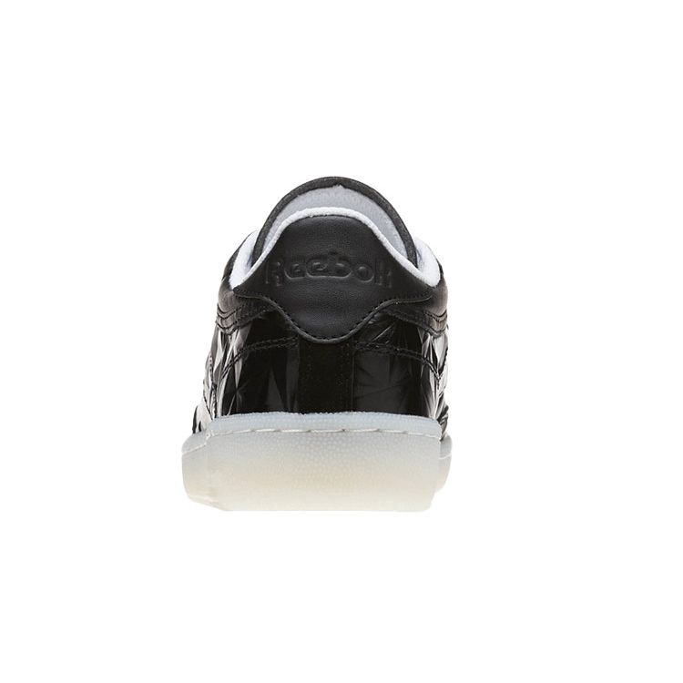 Reebok Club C 85 Dynamic Chrome Women Sneakers Black White BD4889