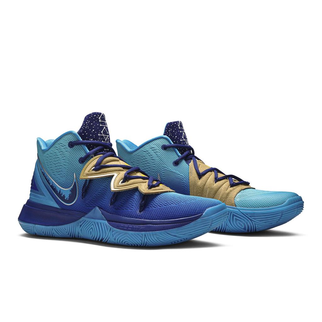 Nike Kyrie 5 'Orion's Belt' (Unisex) Blue Hero / Mutli / Club Gold Basketball Shoes CU2352 400