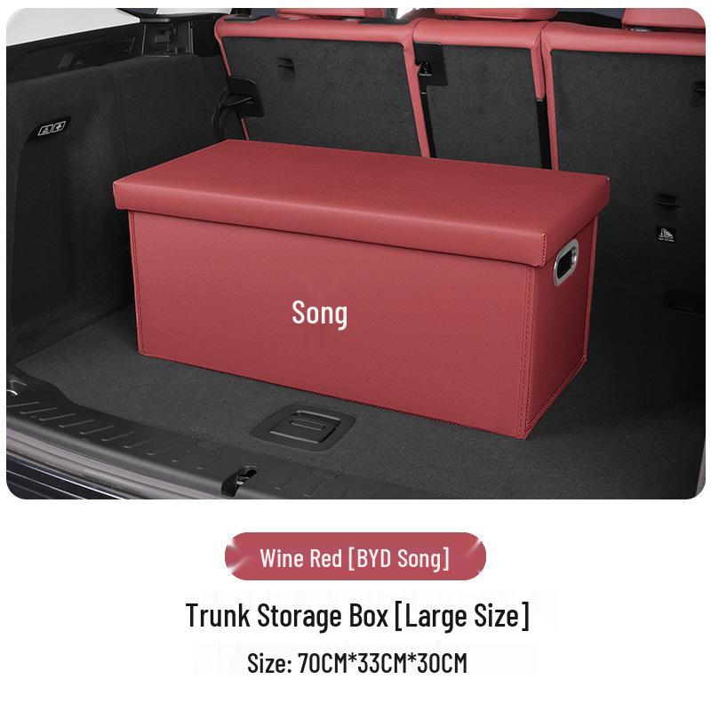 BYD Song Plus/Pro/L EV/Max Car Trunk Storage Box