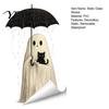 Seasonal Glass Stickers Halloween Witch/Ghost Window Clings, Removable Static Stickers, Waterproof PVC Decals, Fall Festival Ornaments Decorative for