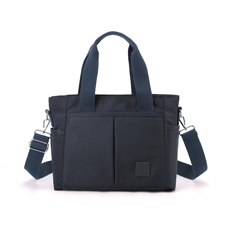 Dámská taška tote s velkou kapacitou Venkovní nylonová taška přes rameno Taška pro matku středního věku Multifunkční taška crossbody pro dojíždění