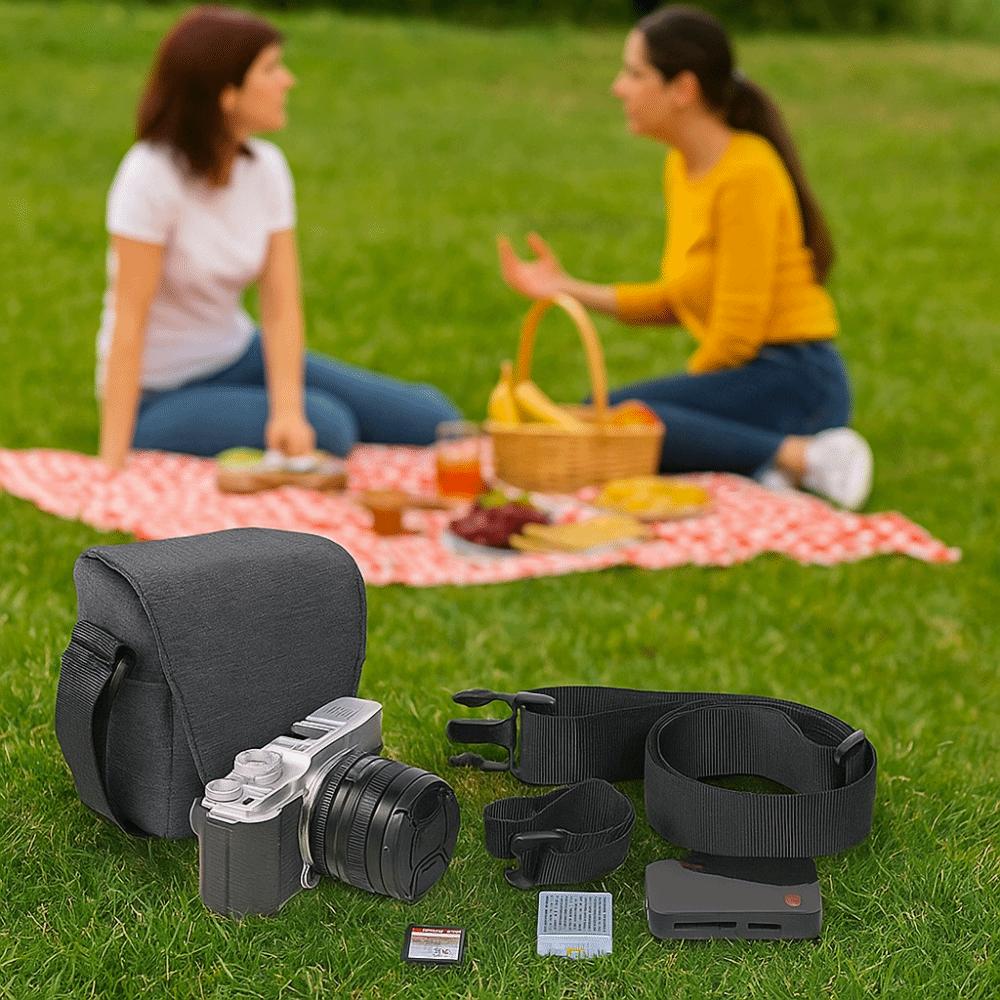 Thickened Backpacker Camera Bag Waterproof Camera Pouch Carrying Shoulder Bag  Photography