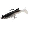 Lead-coated Artificial Soft Swim Baits Lure 8CM 12g Multiple Colors Bionic T-tail Design for Saltwater Fish Freshwater Fish Pike