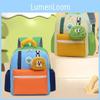 Adorable Cartoon Character School Backpack For Kids With Breathable Nylon Material