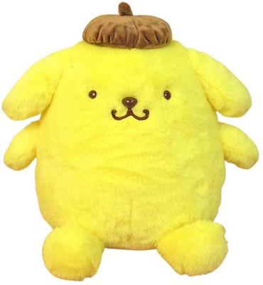 Nakajima Corporation Fluffy Pompompurin Medium Yellow H30xW34.5xD30cm Stuffed Toy Sanrio Pudding Gift 143143-20