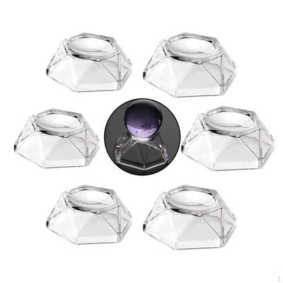 Set of 6 Stand Holder for Sphere Eggs Pedestal