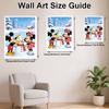 Disney Diamond Art Painting Kit 5D Diamond Snowman Painting Dot Art Gemstone Crystal Paint Diamond Home Wall Decor