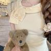 2025 Women's Trendy Slim-Fit Sweet Bow Short-Sleeve Top - Versatile & Flattering