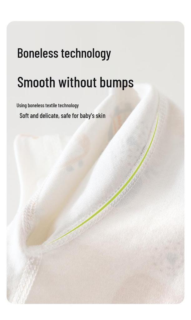 Newborn Pure Cotton Clothing Set for All-Season Wear - Boys & Girls Pajamas & Base Layer