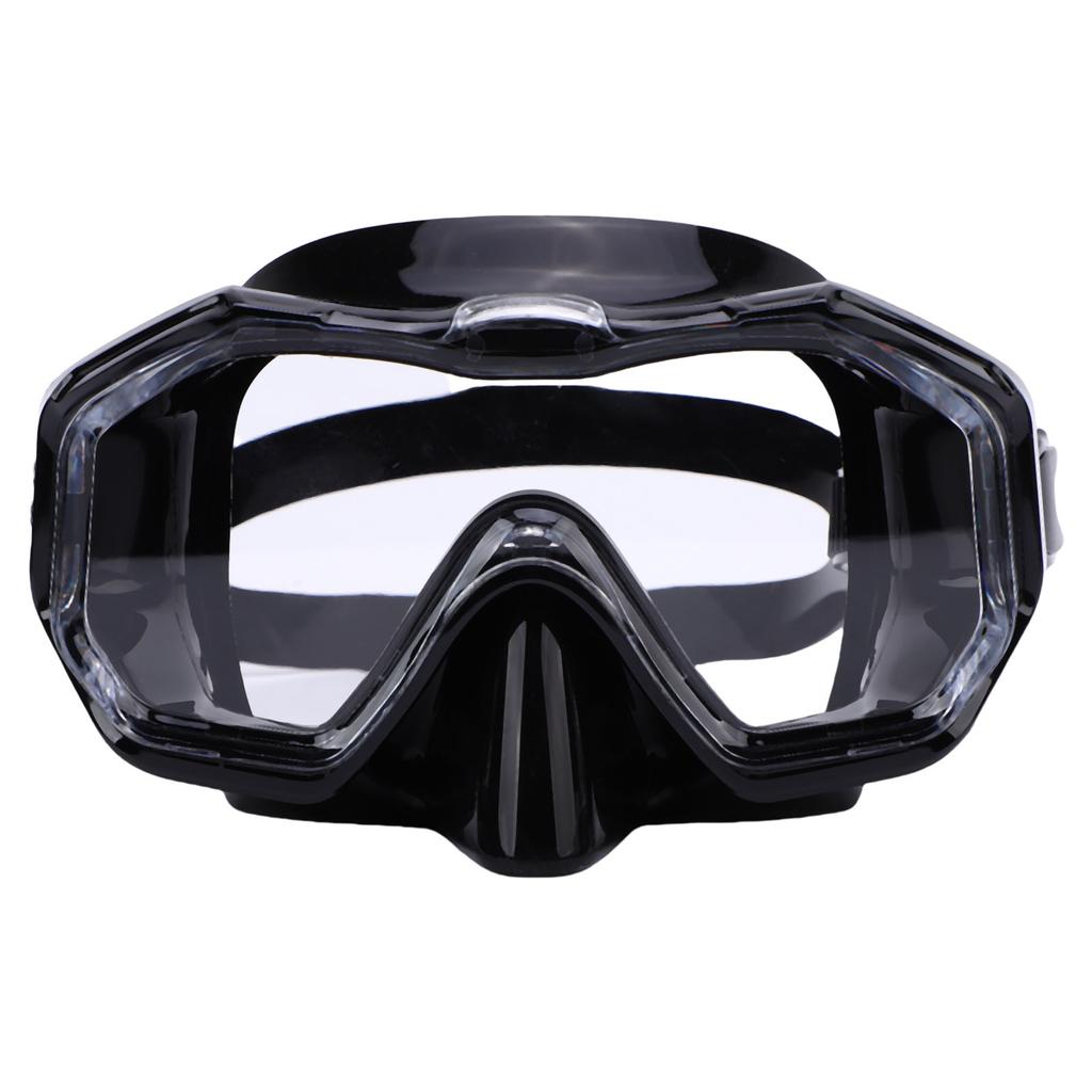 Swimming Goggles with Nose Cover 180 Degree Wide View Anti Shattered Lens Swim Goggles for Adult