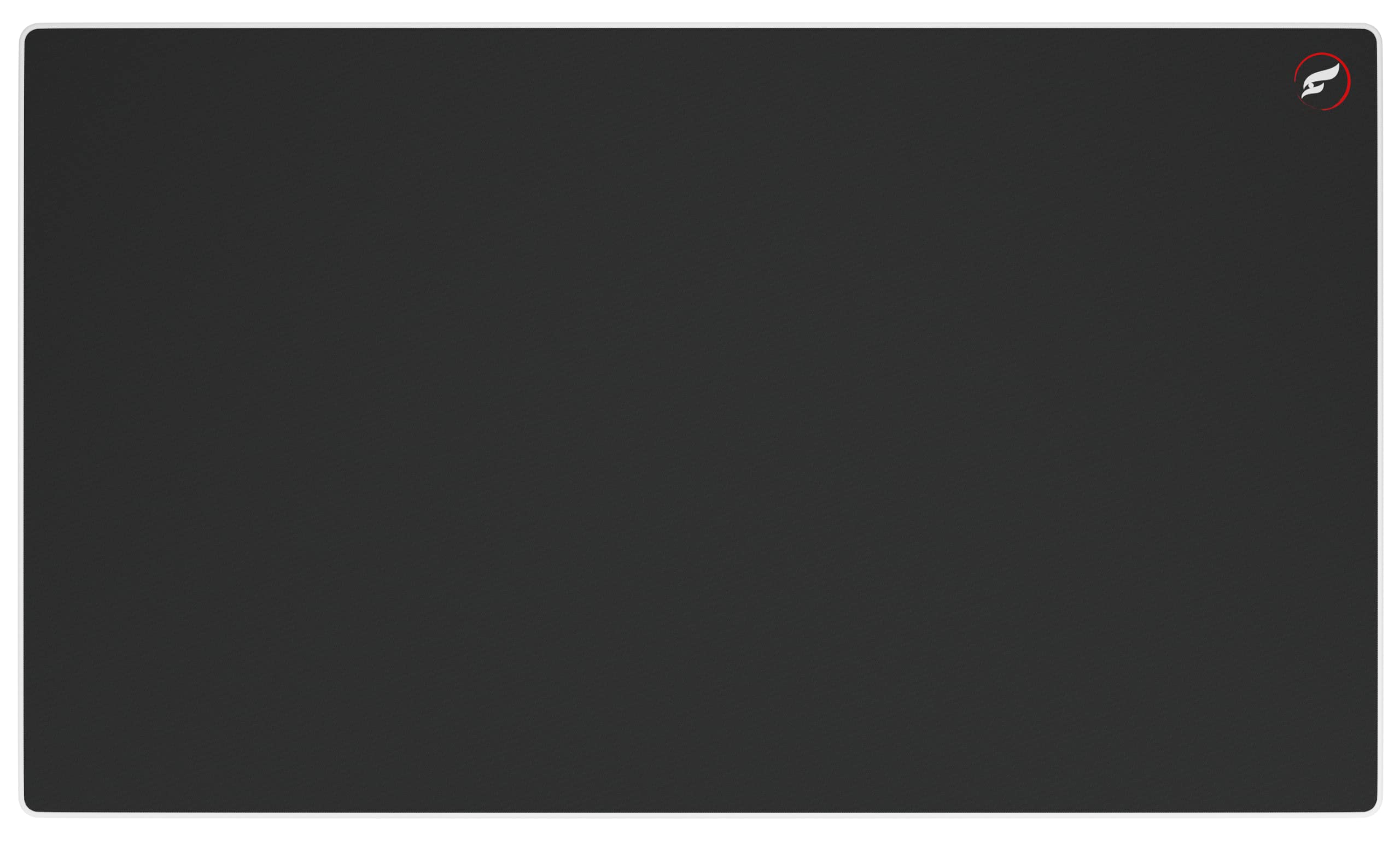 

Odin ZeroGravity XL Extended Gaming Mouse Pad Large Stitched Edge Long Cloth Mouse Pad Stitching - 24 x14 Black/White