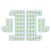 ZXREEK Step Wagon/Spada LED Room Lamp Set for Honda STEP WAGON WGN SPADA RK1