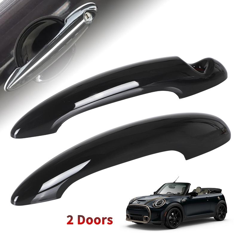 Gloss Black Exterior Door Handle Cover For BMW MINI Cooper S R50 R52 R53 R55 R56 R57 R58 R59 R61 Door Handle Trim 2 Doors