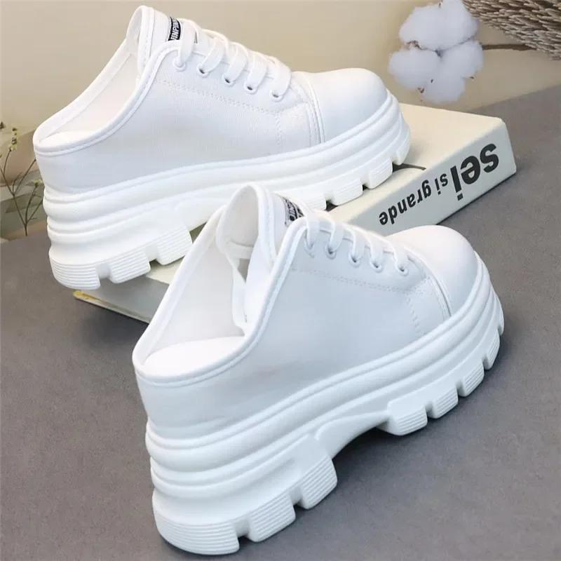 Mode Damen Sommer Schuhe Hausschuhe Plateau Keilabsatz Strandschuhe Damen Pantoletten Pantoletten Schuhe Sneaker Mode Canvas