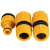 UK 3 Pcs 1/2 Hose Pipe Adapter Fitting Set Quick Garden Water Connector Adaptor