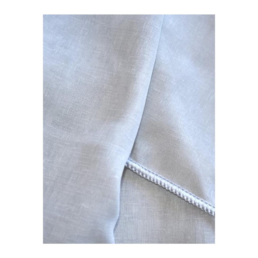 Gray Tulle Curtain (1x2 Wide Pile)