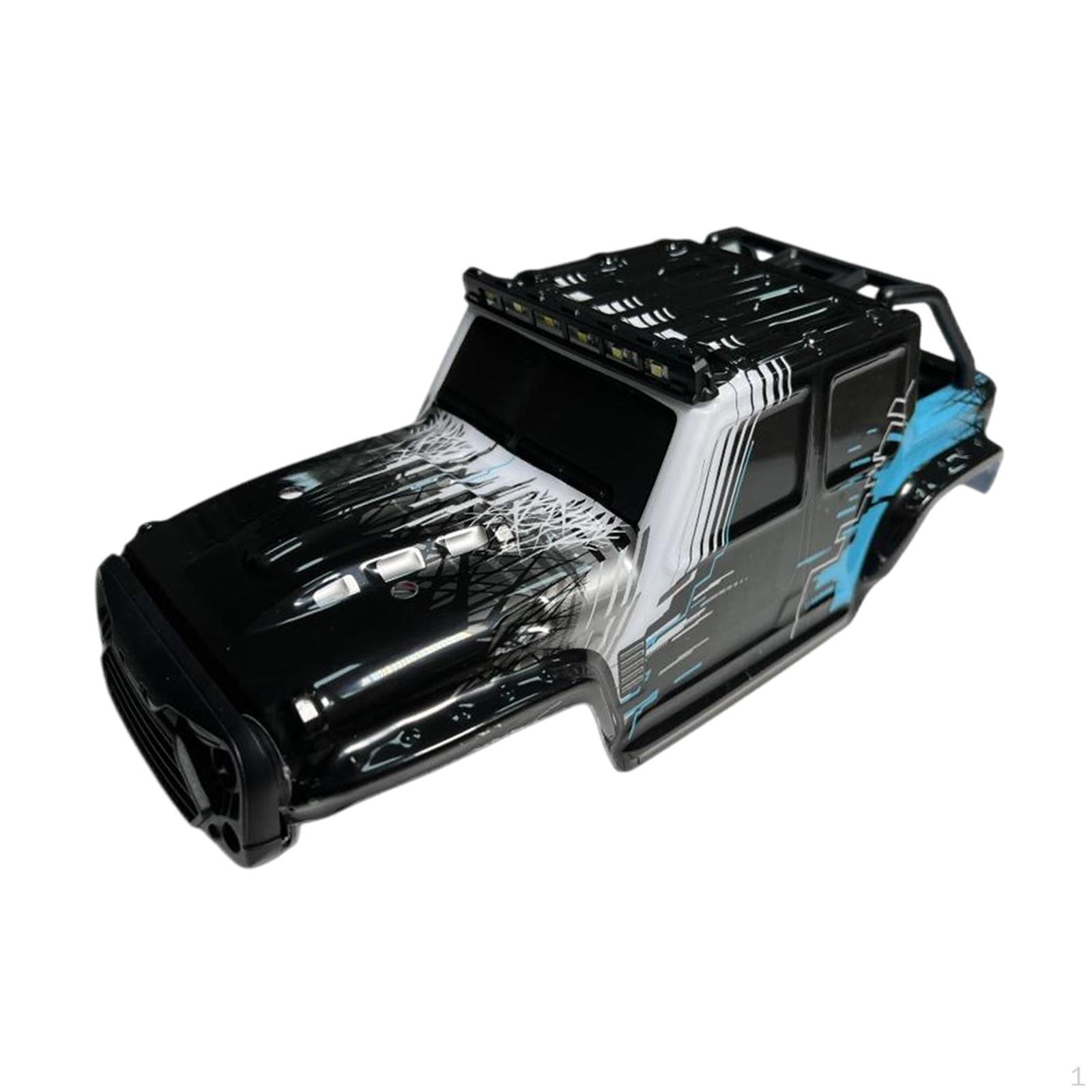 

1/14 RC Car Body Shell for Four Wheel Drive Model Parts Upgrade Thicken Accessories black blue