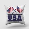 New American Independence Day Pillow Cover American Logo Outdoor Home Decoration Pillow Cushion Cover