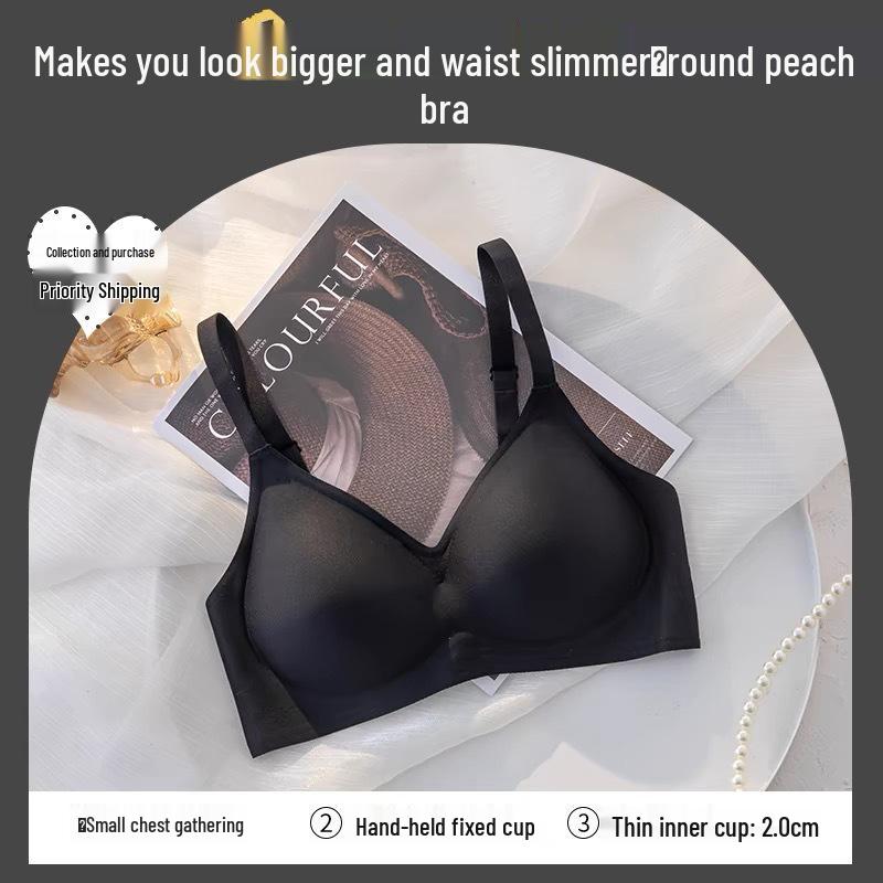 Bezšvová podprsenka velikosti dlaně - Zvýšená podpora pro malá prsa, proti povadnutí, měkká a pohodlná.