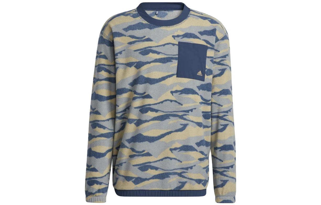 

Adidas Sweatshirts Men s Multicolor Crew Neck Moderate Regular HF6525 L