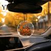 Festive Home Decor Halloween Ghost Hanging Ornament, Double Side 2D Acrylic Black Cat Bat Skull Spooky Room Pendant for Door Window, Party Decoration