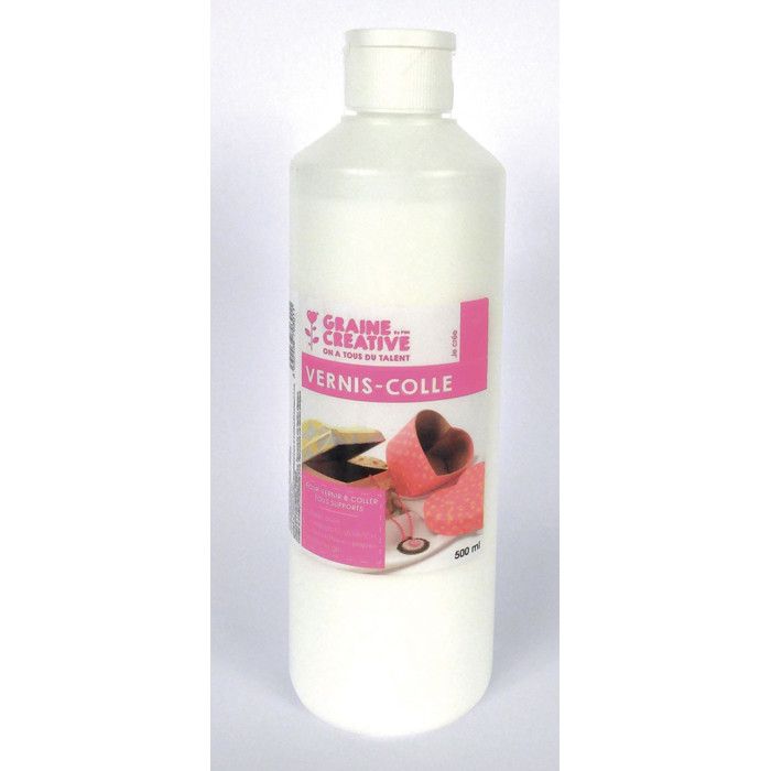 Vernis Colle Brillant 500 ml