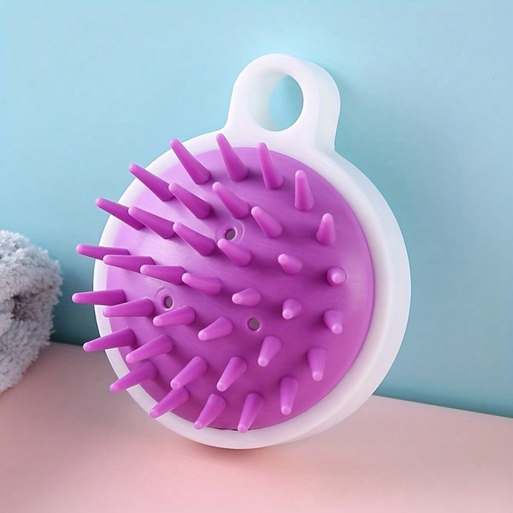 1 Piece Scalp Cleaning Massage Hair Comb, Soft Tooth Hair Brush, Hair Washing Tool For Home Scalp Care