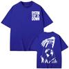 T-shirt System Of A Down Impression Double Face Hommes Femmes Vêtements Mode Rock T-shirts Coton Manches Courtes